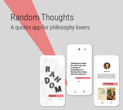Random Thoughts - Quotes app