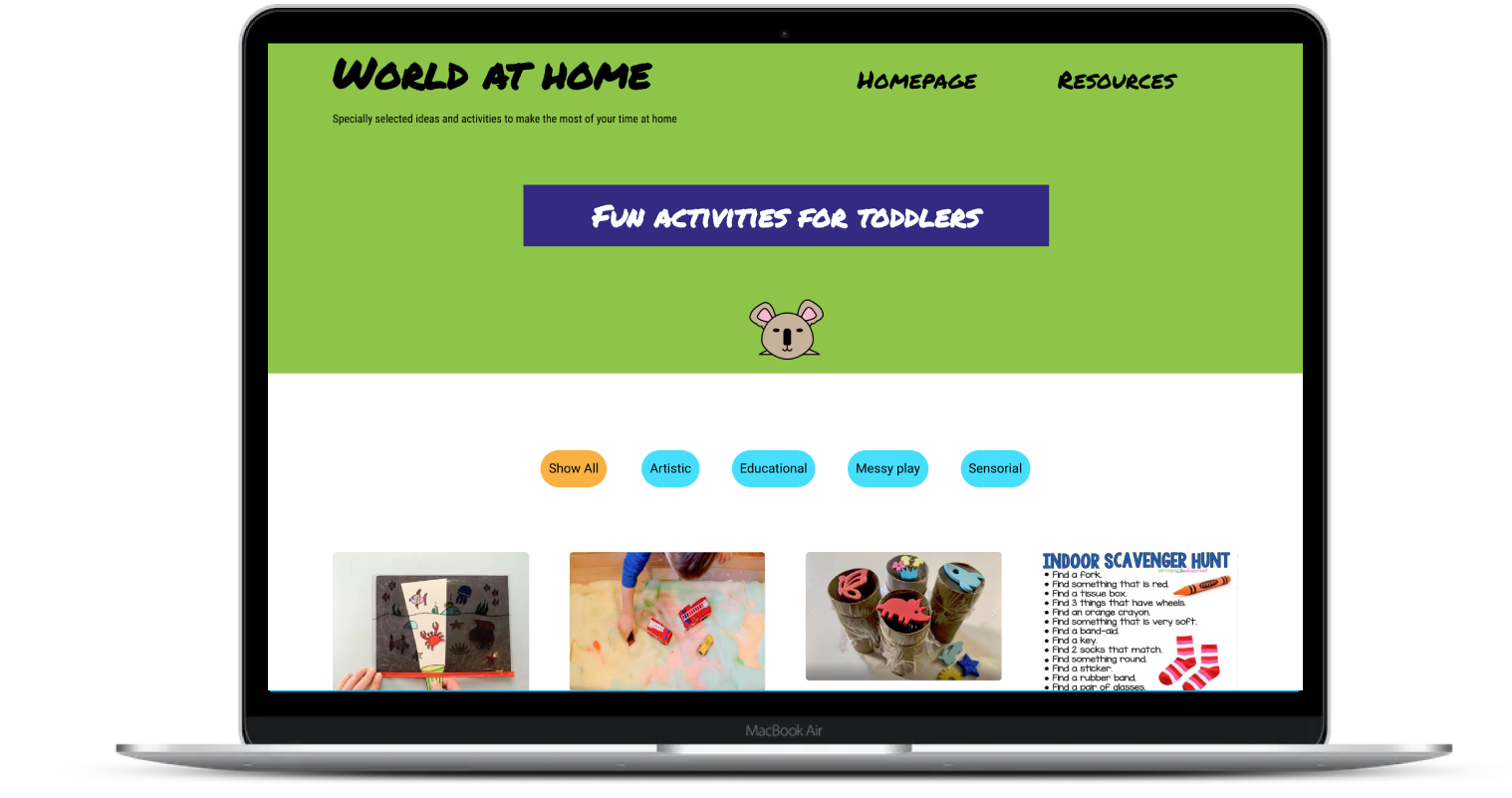 World at home project